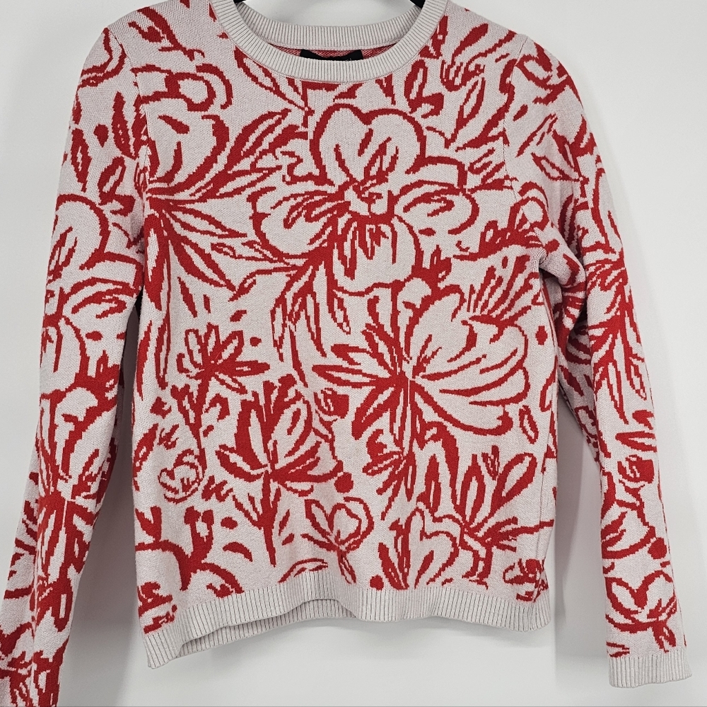 Tahari Poppy Short Sweater M
